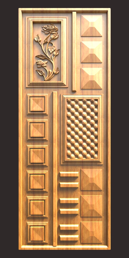 Latest Fancy Door Design For CNC Carving