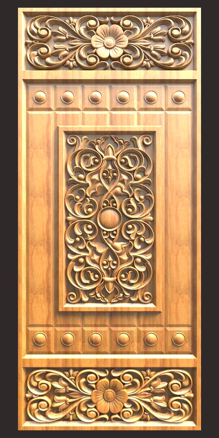 Latest Fancy Door Design For CNC Carving