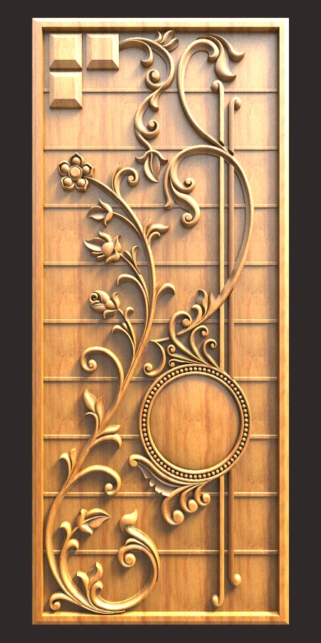 Fancy Door Design For CNC Carving