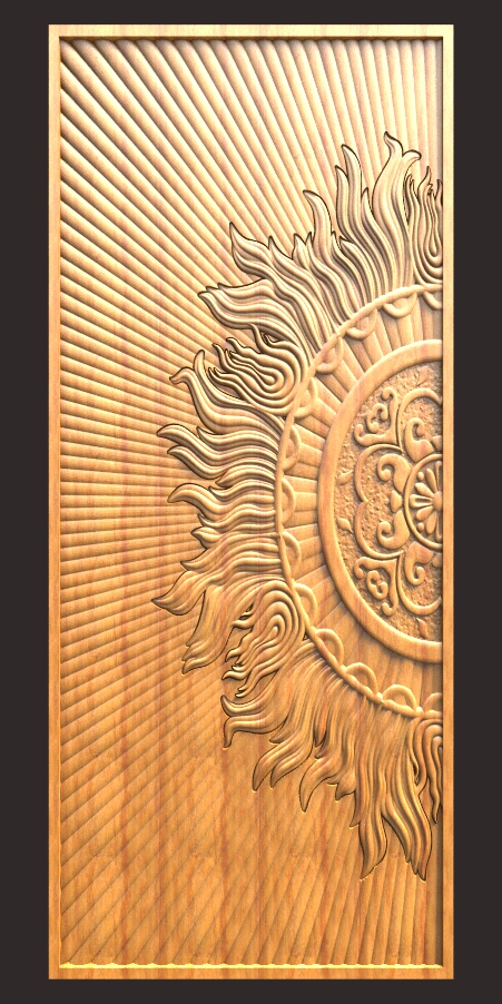 Fancy Door Design For CNC Carving