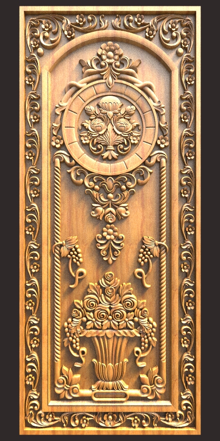 Latest Lata Door Design For CNC Carving