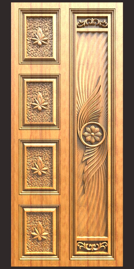 Fancy Door Design For CNC Carving