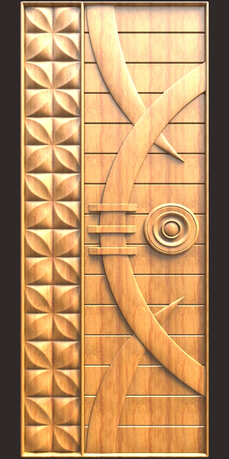 Fancy Door Design for CNC Carving