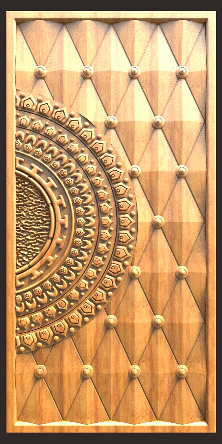 Fancy Door Design For CNC Carving